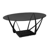 Couchtisch Mona Schwarz & Schwarz - ca. 100 x 40 cm