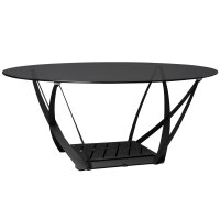 Couchtisch Mona Schwarz & Schwarz - ca. 100 x 40 cm