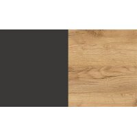 Wohnprogramm California - Sideboard Graphit & Navarra Eiche - ca. 192 x 98 cm