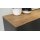 Wohnprogramm California - Sideboard Graphit & Navarra Eiche - ca. 192 x 98 cm