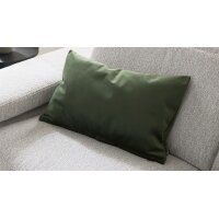 Interliving Kissenhülle Serie 9120 olivfarbener Samt...
