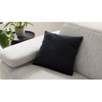 Interliving Kissenhülle Serie 9120 schwarzer Samt - ca. 45 x 45 cm