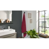 Interliving Handtuch Serie 9108 - Duschtuch pinkfarbene Baumwolle - ca. 100 x 150 cm