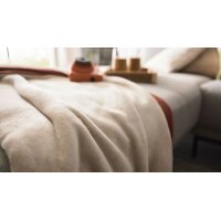 Interliving Wohndecke Serie 9104 Rotfuchs & Feder – ca. 150 x 200 cm