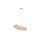 TRIO Hängeleuchte Bubble Gold & Weiß – Länge ca. 100 cm