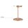 TRIO Tischleuchte Bubble Gold & Weiß – Höhe ca. 50 cm