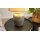 Interliving Leuchten Serie 9346 - Tischlampe graue Keramik – Höhe ca. 37 cm