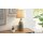Interliving Leuchten Serie 9346 - Tischlampe graue Keramik – Höhe ca. 49 cm