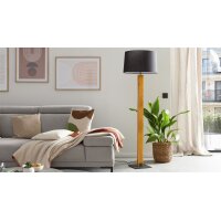 Interliving Leuchten Serie 9349 - Stehlampe Holz &...