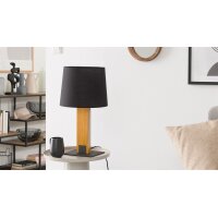 Interliving Leuchten Serie 9349 - Tischlampe Holz &...