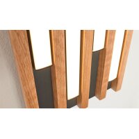Interliving Leuchten Serie 9347 - Deckenlampe Holz - ca. 26 x 70 cm