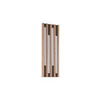 Interliving Leuchten Serie 9347 - Deckenlampe Holz - ca. 26 x 70 cm