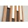 Interliving Leuchten Serie 9347 - Deckenlampe Holz - ca. 26 x 70 cm