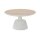 Couchtisch Tiffy Eiche & weißer Lack - Durchmesser ca. 76 cm