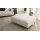 Roomio® No. 4102 - XXL-Polsterhocker weißer Stoffbezug Loop & Metallfüße 908 MF - ca. 90 x 120 cm
