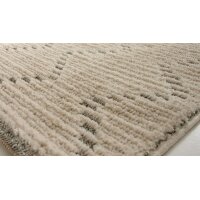 Roomio® Teppich No. 8301 cremefarbenes Grafikmuster -...