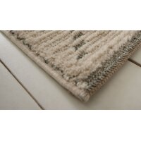 Roomio® Teppich No. 8301 cremefarbenes Grafikmuster - ca. 133 x 190 cm