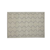 Roomio® Teppich No. 8301 cremefarbenes Grafikmuster - ca. 200 x 290 cm