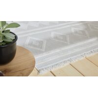 Roomio® Teppich No. 8304 cremefarbenes Rautenmuster - ca. 160 x 230 cm