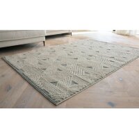 Roomio® Teppich No. 8308 creme-grau gemustert - ca....