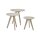 Roomio No. 2000 - Couchtisch-Set weiß gewaschene Esche - dreiteilig