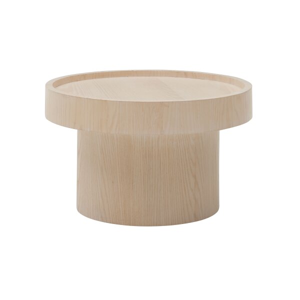Roomio No. 2000 - Couchtisch weiß gewaschene Esche - Durchmesser ca. 72 cm
