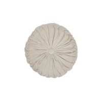 Roomio® Kissen No. 9401 beiger Samt - Durchmesser ca....