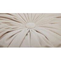 Roomio® Kissen No. 9401 beiger Samt - Durchmesser ca....