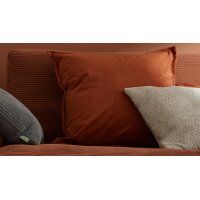 Roomio® Kissenhülle No. 9401 rostfarbener Samt -...