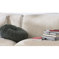 Roomio® Kissen No. 9401 khakifarbener Samt -...