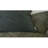 Roomio® Kissenhülle No. 9401 khakifarbener Samt - ca. 40 x 60 cm