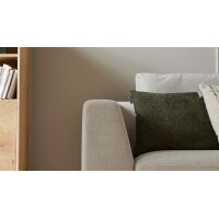 Roomio® Kissenhülle No. 9402 khakifarbener Bouclé - ca. 60 x 60 cm