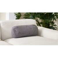 Roomio® Nackenrolle No. 9403 aschegrauer Breitcord -...