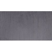 Roomio® Kissenhülle No. 9403 aschegrauer Breitcord - ca. 45 x 45 cm