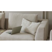 Roomio® Kissenhülle No. 9403 beiger Breitcord -...