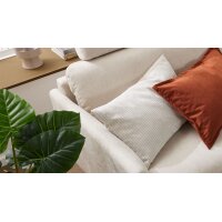 Roomio® Kissenhülle No. 9403 beiger Breitcord - ca. 40 x 60 cm