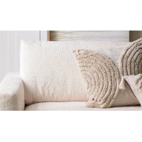 Roomio® Kissenhülle No. 9405 beige Baumwolle - ca. 50 x 50 cm