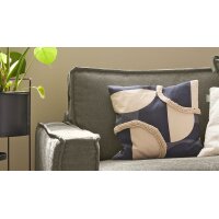 Roomio® Kissenhülle No. 9407 Baumwollbezug mit graphischem Muster - ca. 45 x 45 cm