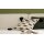 Roomio® Kissenhülle No. 9409 beige & schwarze Baumwolle - ca. 45 x 45 cm