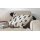 Roomio® Kissenhülle No. 9409 beige & schwarze Baumwolle - ca. 45 x 45 cm