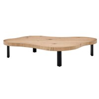 Roomio Couchtisch No. 2002 Eichefurnier & schwarzes...
