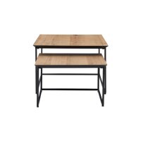 Roomio No. 2002 - Couchtisch-Set Eichefurnier &...