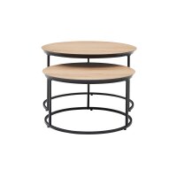 Roomio No. 2002 - Couchtisch-Set Eichefurnier &...