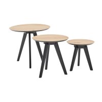 Roomio No. 2002 - Couchtisch-Set Eichefurnier &...