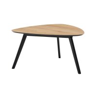 Roomio No. 2002 - Couchtisch Eichefurnier & schwarzes...