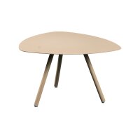 Beistelltisch Mira 3 Cremeweiß - ca. 60 x 35 cm