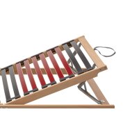 Interliving Lattenrost Serie 1951 mit manuellen Funktionen manuelle Kopf- und Fußteilverstellung – Liegefläche ca. 90 x 200 cm