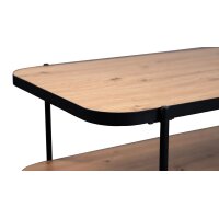 Couchtisch Pina 2 Artisan Eiche & Schwarz - ca. 120 x...