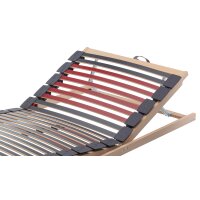 Interliving Lattenrost Serie 1952 mit manueller Kopf- und Fußteilverstellung manuell – Liegefläche ca. 90 x 200 cm