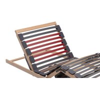 Interliving Lattenrost Serie 1952 mit zwei funkgesteuerten Motoren zweifach motorisch mit Funk-Fernbedienung – Liegefläche ca. 90 x 190 cm